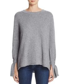 C by Bloomingdales Cashmere Tie-Sleeve Sweater at Bloomingdales